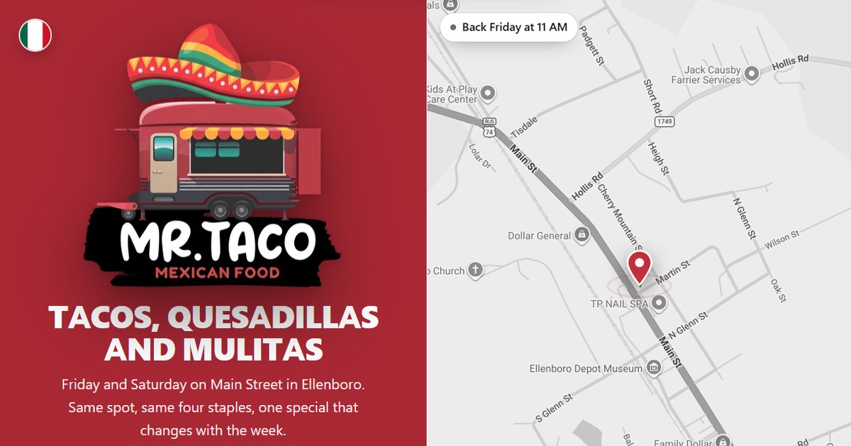 Mr. Taco 277 Main Street cover